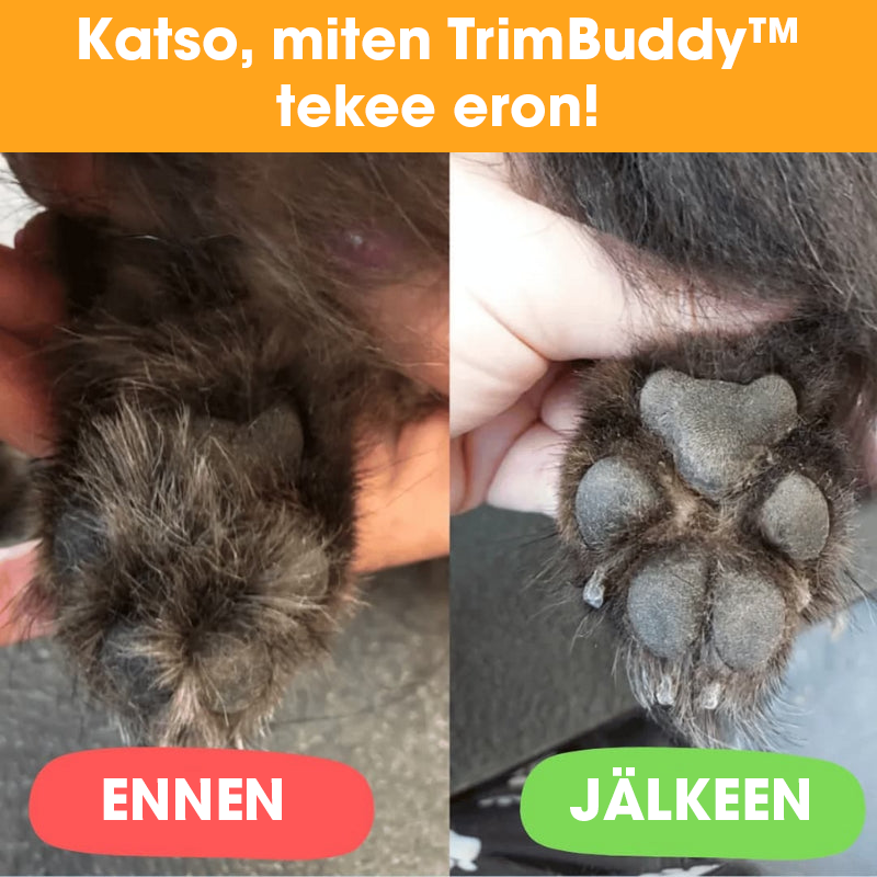 TrimBuddy™ – Tassel en herkille alueille