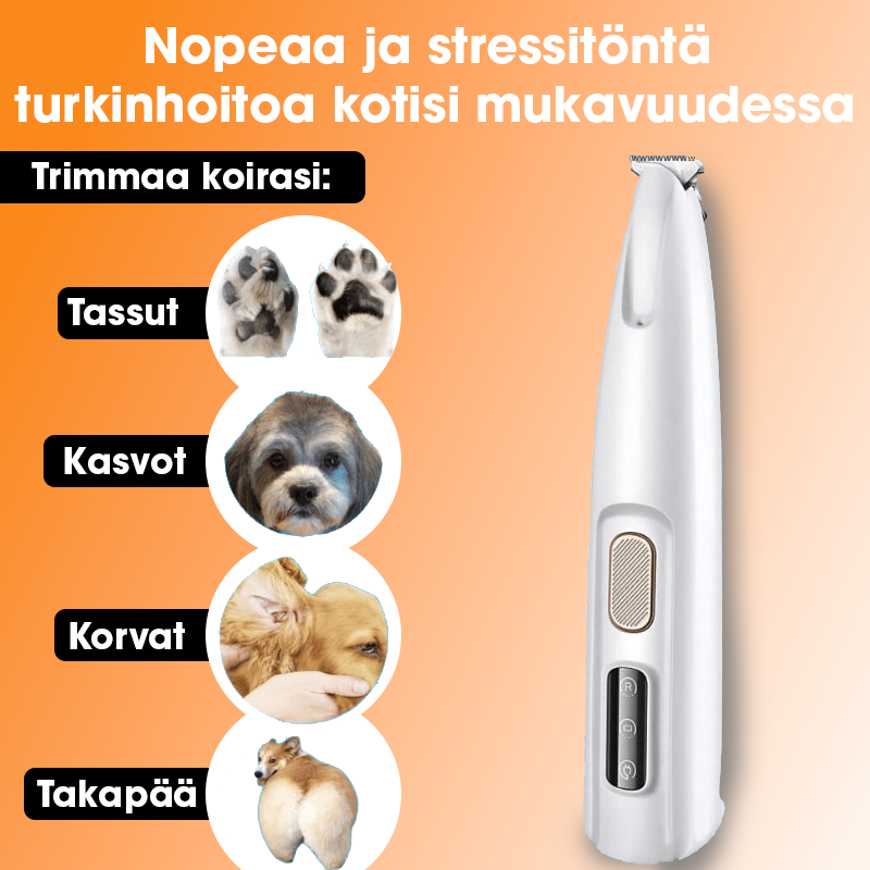 TrimBuddy™ – Tassel en herkille alueille