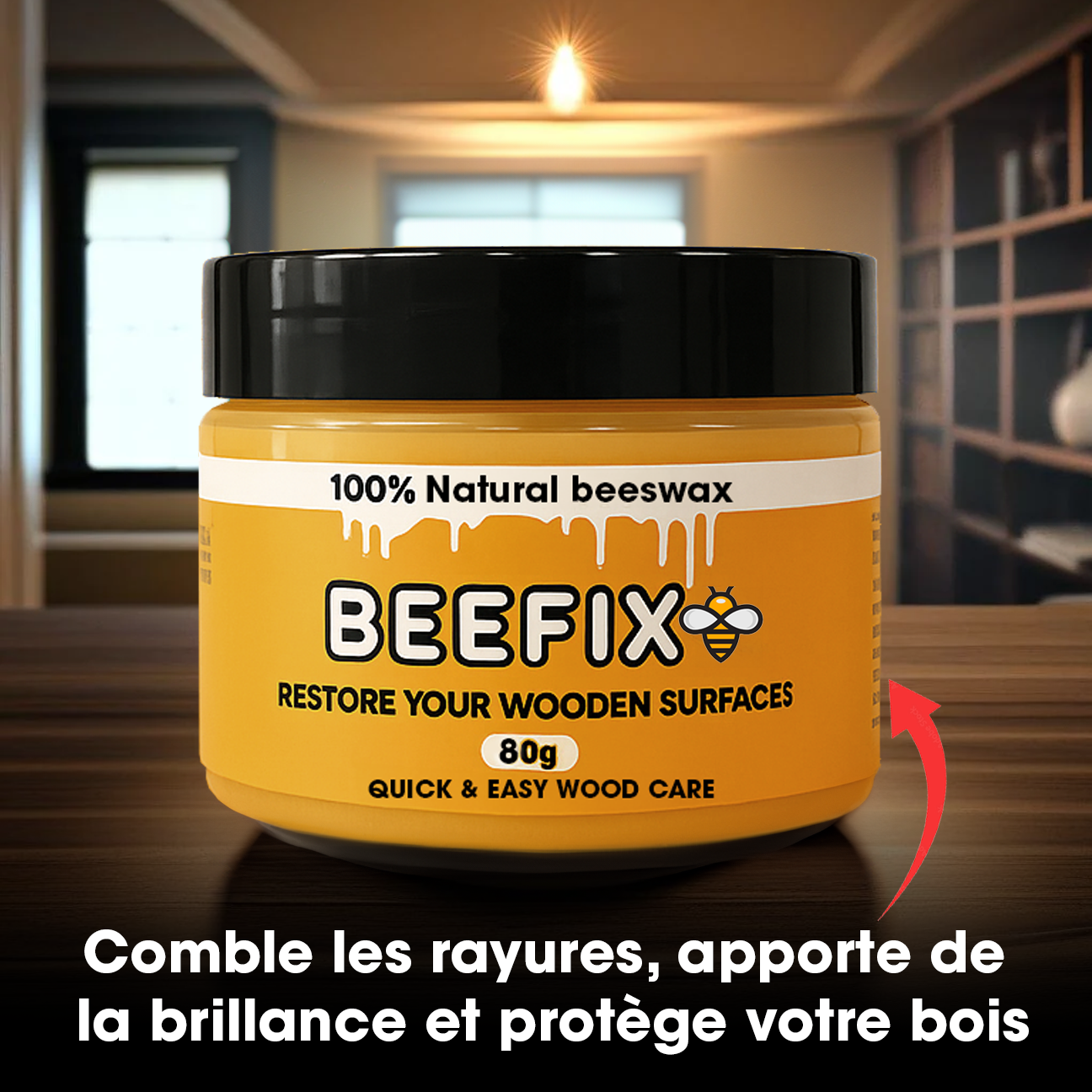 BeeFIX™ – Vernieuw je houten meubels zonder te renoveren