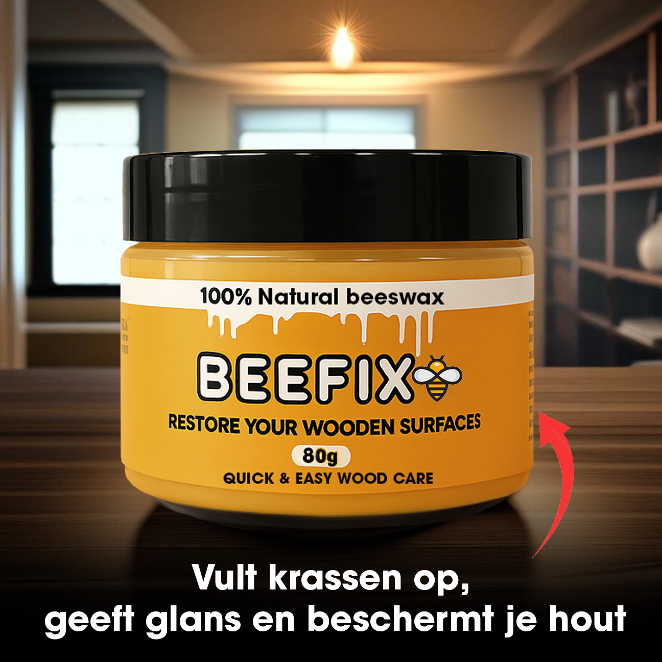 BeeFIX™ – Vernieuw je houten meubels zonder te renoveren