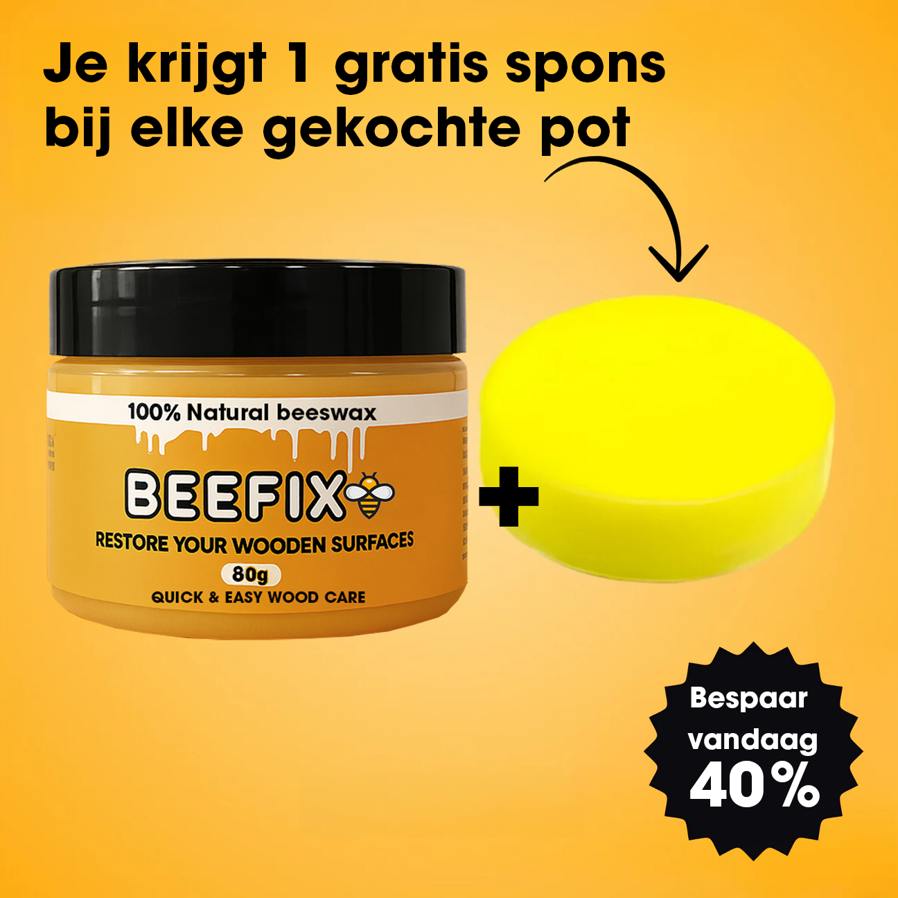 BeeFIX™ – Vernieuw je houten meubels zonder te renoveren